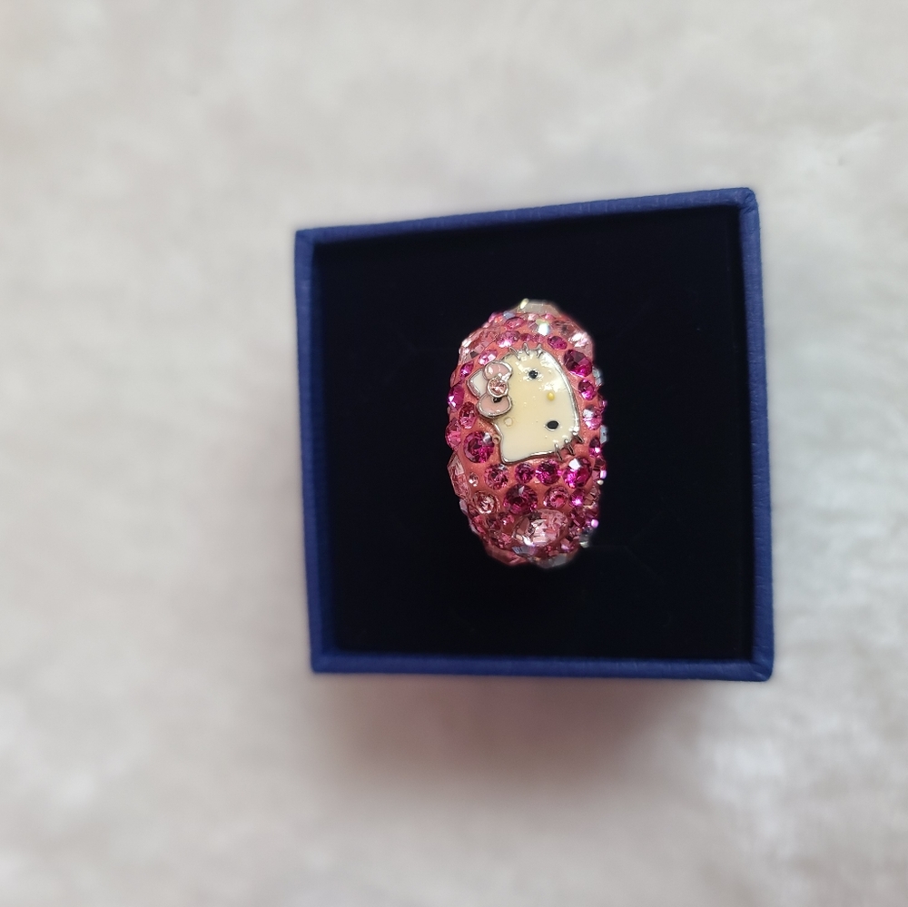 Hello kitty Swarovski Ring